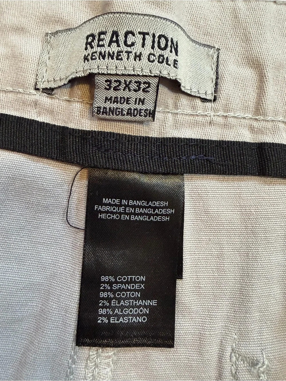 Kenneth Cole Men's Chinos in Light Gray